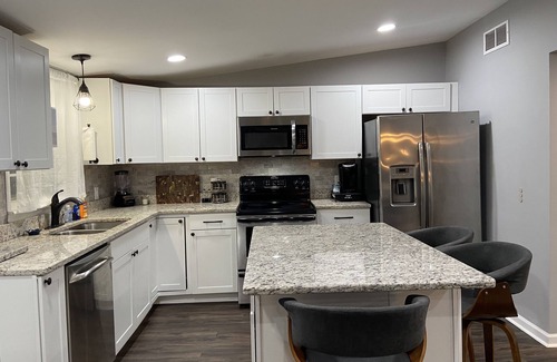 Clemson House | Inviting Stay with Vaulted Ceilings & Pet-Friendly Amenities