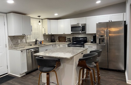 Clemson House | Inviting Stay with Vaulted Ceilings & Pet-Friendly Amenities