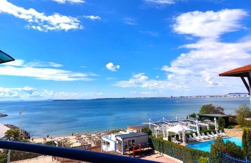 Sveti Vlas Apartment | Discover Vega Village Ap B39: Oceanfront with Pool Access