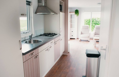 Voorthuizen Ski Chalet | Cozy Veluwe Lodge for Four with Private Pool & Ocean View