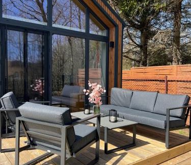 Krokowa Villa | Unwind at Venice House: Beachfront with Hot Tub & Sauna