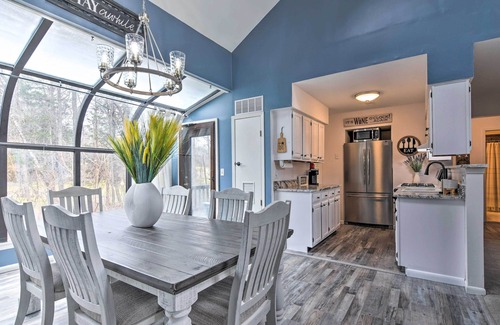 Vernon House | Inviting Vernon Township Home with Deck on Golf Course