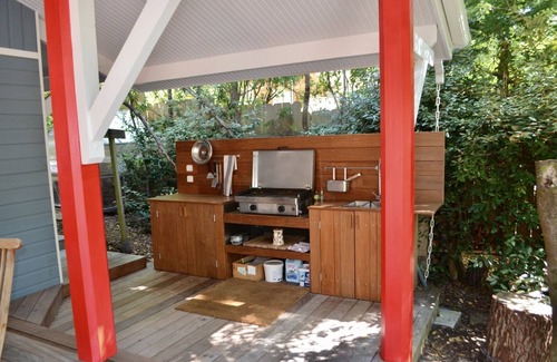 Lacanau-Ocean House | Inviting Pool House with Gorgeous Terrace and Ocean Views
