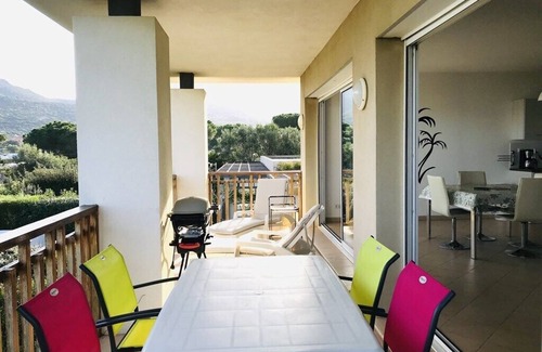 Marine de Saint Ambroggio Apartment | Beautiful Apartment with Ocean View - Rated 10/10 by Guests