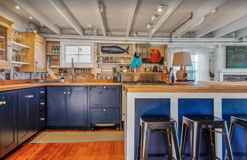 Commercial Street House | Secluded 3 Bedroom Waterfront Retreat with Hot Tub Access