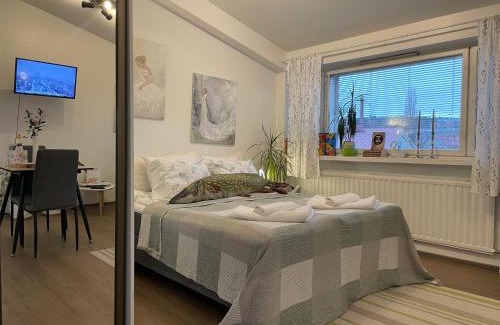 Lahti Apartment | Experience VesiLahti RoofLevel Apartment with Spa & Pet-Friendly