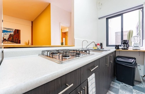 Benito Juarez Apartment | Stylish Loft with Patio, Wifi & Pet-Friendly Perks