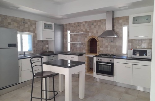 Mezraia Villa | Villa Yasmina: Relax by the Beach with Pool & Ocean Views
