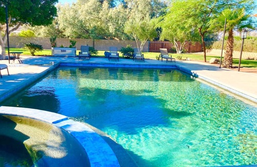 Thousand Palms Villa | Discover Via Las Palmas: 2-Acre Grounds with Spa & Pool