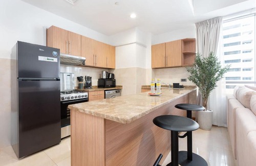 Al Barsha 1 Apartment | Vibrant 1-Bedroom Apartment perfect for 2 in Al Barsha