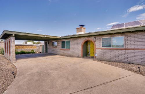 South Harrison House | Colorful Tucson Retreat with Pool and Hot Tub for Families