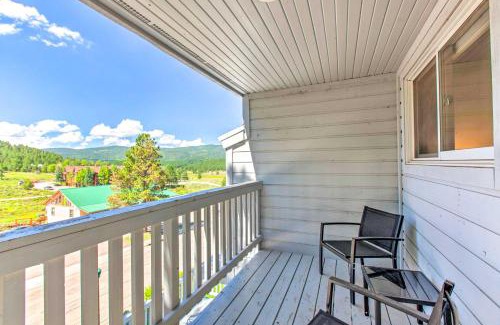 Angel Fire House | Vibrant Escape Steps from Angel Fire Resort with Hot Tub