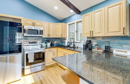 Westerly House | Vibrant Westerly Home with Private Pool and Ocean Views