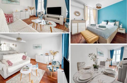 Thermal Apartment | Elegant Triangle d'Or: Family-Friendly with 9.5 Rating