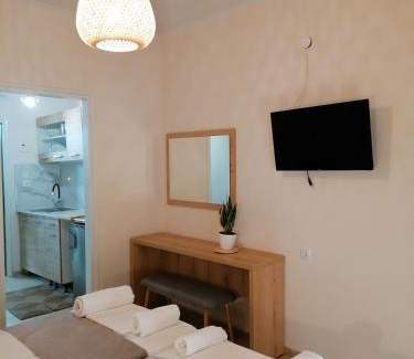 Sinarades Apartment | Scenic Vicky's Panoramic View Apartments with Oceanfront Access