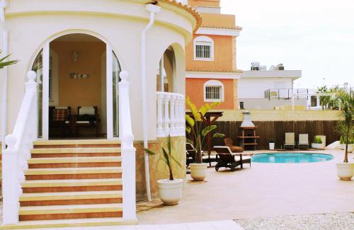 Puerto Marino Villa | Vickys Villa: Oceanfront Escape with Pool & High Ratings