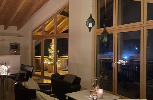 Saas-Fee Apartment | Victoria's Home: Duplex Penthouse with Breathtaking Views