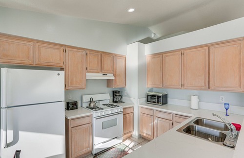 Victorville House | Victorville Retreat with Fenced Backyard and Family-Friendly Amenities