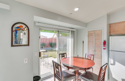Victorville House | Victorville Retreat with Fenced Backyard and Family-Friendly Amenities