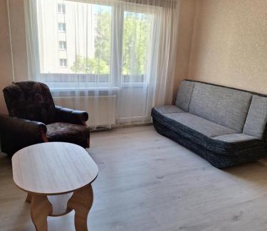 Rezekne Apartment | Family-Friendly Vienistabas Apartment with 9/10 Guest Rating