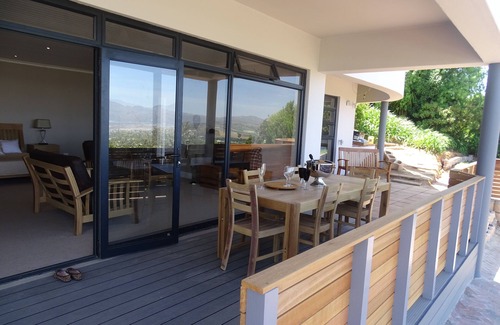 Somerset West House | Sky-High Escape at View from Above Villa with Pool Access