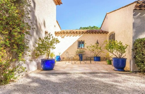 Sainte-Maxime Villa | VIEW OF HARBOUR OF STE MAXIME- A LUXURY VILLA WITH SPA & POOL