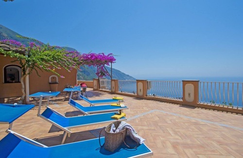 Chiesa Nuova Villa | Oceanfront Terrace with Breathtaking Sea Views