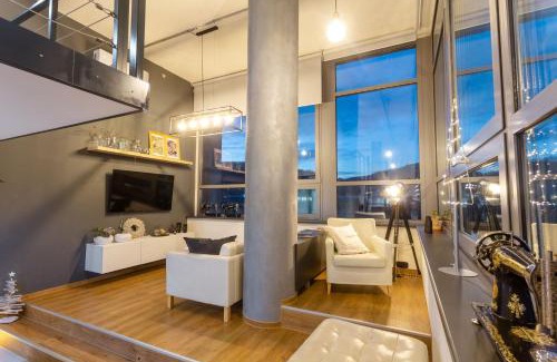 Zlin Apartment | Experience the View at Skyscraper Bata - Loft XL