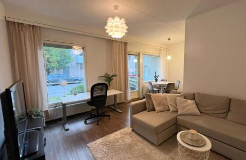 Tampere Apartment | Cozy Two-Bedroom Retreat in Annala with Free Parking & Sauna