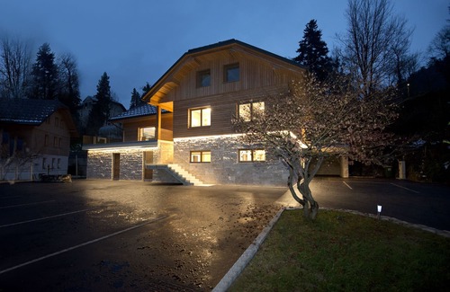 Bled Villa | Experience Vila Alpina: Modern Room in Nature's Embrace