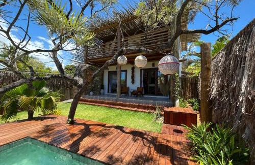 Curuipe House | Escape to Heruê Vila Praia do Espelho with Ocean Views