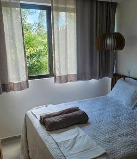 Porto da Rua Apartment | Vila Manah 203, Quarto e sala, acomoda 4 pessoas com Ar Condicionado, Wifi, Smart Tv, Cozinha completa, Portaria 24h e Estacionamento