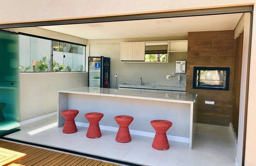 Itacimirim Apartment | Experience Village Walk with Natural Pools by the Condo