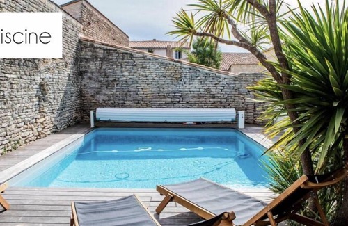 Saint-Clement-des-Baleines House | Serene Villa with Pool and Beach Access for Your Getaway