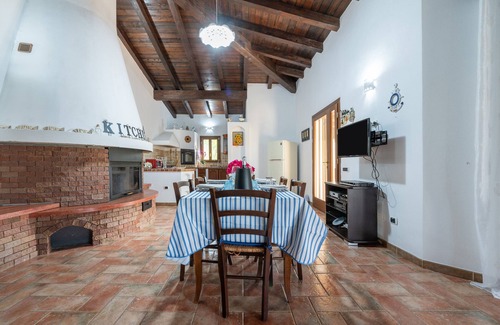 Nuxis Villa | Villa "Rossu": Relax in a Mountain View Retreat with Garden