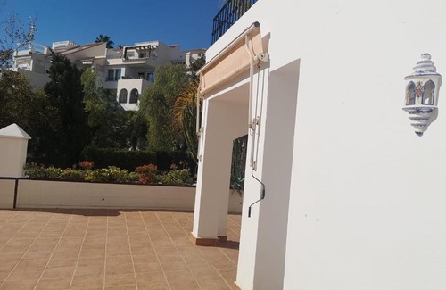 Aguadulce Apartment | Villa África Rosi Premium: Ocean View with Pool Access