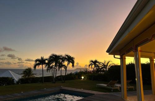 Saint-Francois Villa | Relax at Villa 14: Oceanfront with Private Pool Access