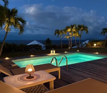Saint-Francois Villa | Relax at Villa 14: Oceanfront with Private Pool Access