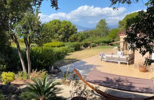 Molini Villa | Relaxing Villa with Ocean View & Private Beach in Porticcio