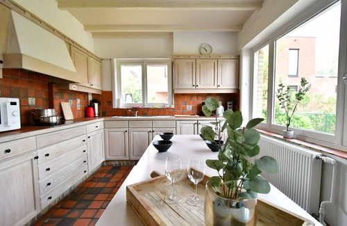 Nieuwpoort-Bad Villa | Spacious Villa for 20, Steps from the Sea with Pool