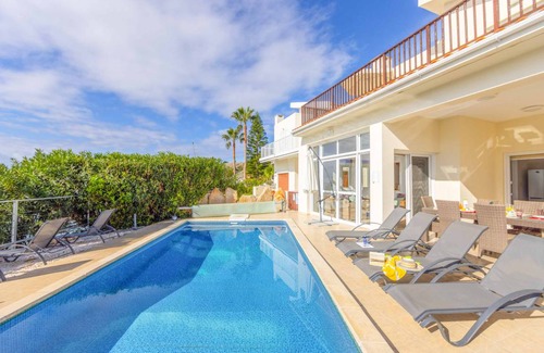 Pegeia Villa | Family-Friendly Oceanfront Villa with Private Pool