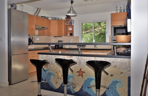 Saint-Laurent-sur-Mer Villa | Beautiful Villa by Omaha Beach with Oceanfront Views