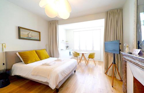 Mers-les-Bains Villa | Villa Adèle: Oceanfront Retreat with Sauna & Beach Access