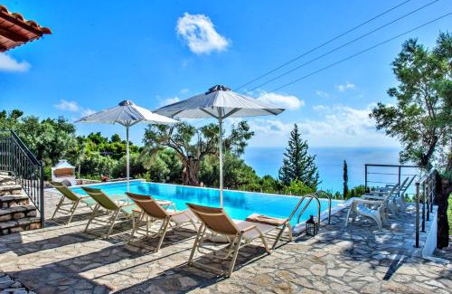 Evgiros Villa | Villa Agapi: Family-Friendly Getaway with Pool & 4 Stars