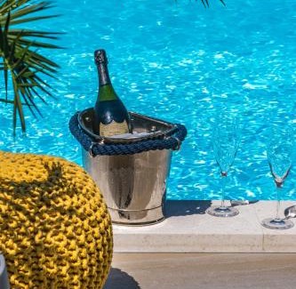 Stikovica Villa | Villa Agave: 5-Star Oceanfront Retreat with Pool & Views