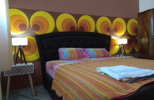 Emmanouil Pappas House | Villa Agnanti Apts: Retro Double Space Suite for 4 Guests