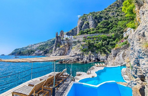 Furore Villa | Experience Villa Alba: Ocean View and Private Pool Retreat