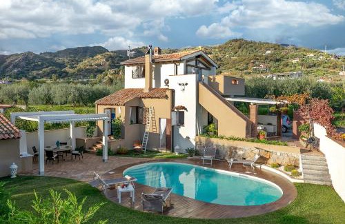 Mitogio Villa | Oceanfront Villa Alcantara: Guest Rated 10/10 with Pool