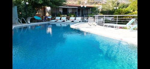 Phthiotis Region Villa | Villa Aliki: Oceanfront Bliss with Pool and Pet-Friendly Perks