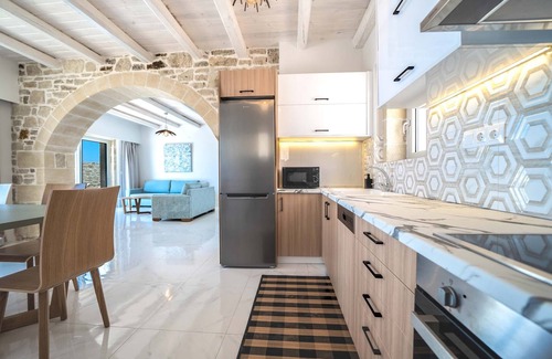 Zerviana Villa | Villa Alkinoos | Luxury villa with amazing seaview close to Falassarna